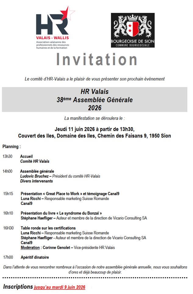 Invitation AG 2026