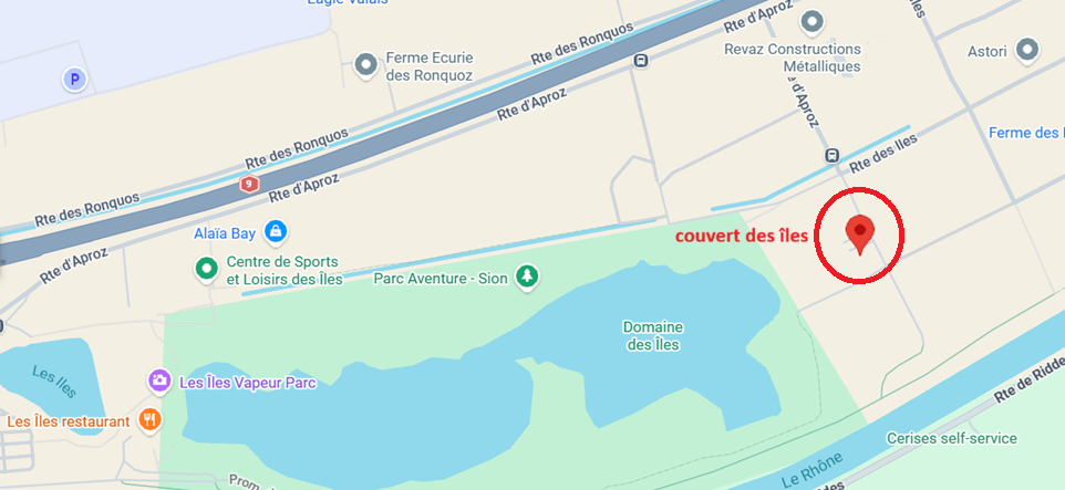 domaine des iles maps